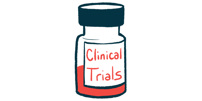 enzyme replacement therapy/Sanfilippo News/clinical trials medication bottle illustration