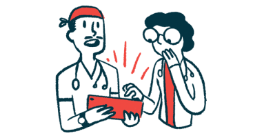 delay in diagnosis | Sanfilippo Syndrome News | illustration of doctors using tablet