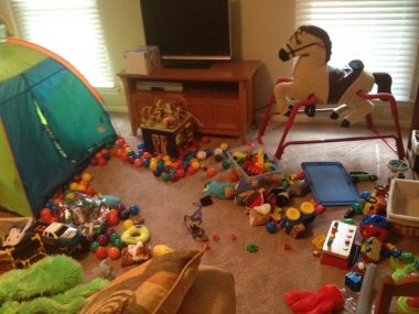 Sanfilippo | Sanfilippo News | photo of a room with toys strewn about