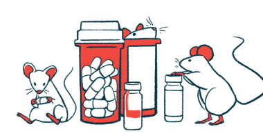 An illustration shows medicine bottles surrounded by mice.