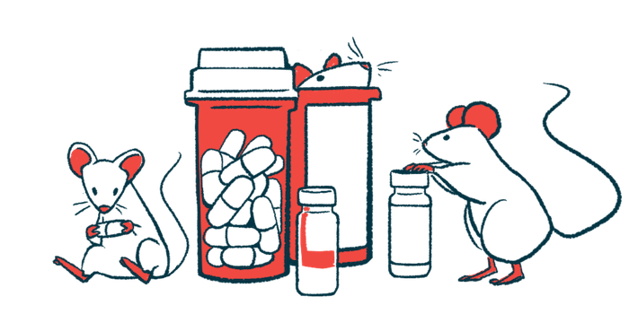 An illustration shows medicine bottles surrounded by mice.